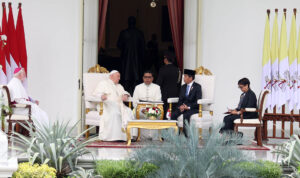 Pertemuan Presiden Joko Widodo dengan Paus Fransiskus