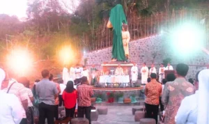 Peresmian Patung Santo Yosef dan Taman Devosi di Biara KSSY Labuan Bajo 1