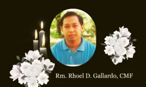Rm. Rhoel D. Gallardo, CMF 1