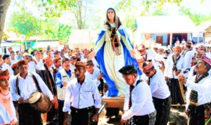 Bunda Maria Assumpta Ikon Sentral Festival Golo Koe 1