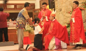 Sakramen Penguatan Gereja St. Theresia Sedayu 1