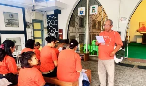 Ziarah Lingkungan St. Stefanus Paroki St. Yakobus Bantul 1