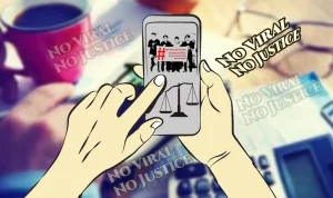 no viral no justice copy