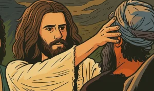 yesus menyembuhkan orang buta
