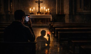 Selfie di Gereja