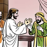 Yesus bangkit dan menemui para murid.