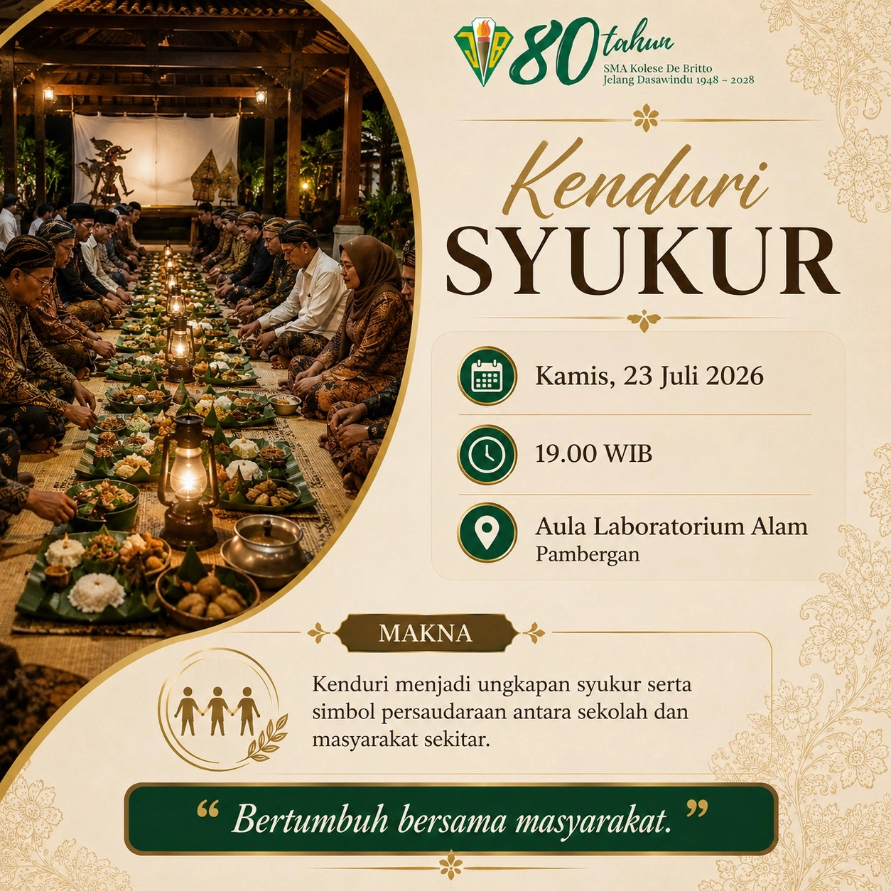 RUMAH STUDI DE BRITTO 3