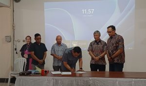 Penandatanganan Berita Acara